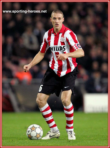 Timmy  SIMONS - PSV  Eindhoven - UEFA Champions League 2007/08