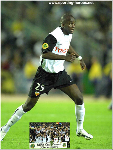 Mohamed Sissoko - Valencia - Final Copa de la UEFA 2004