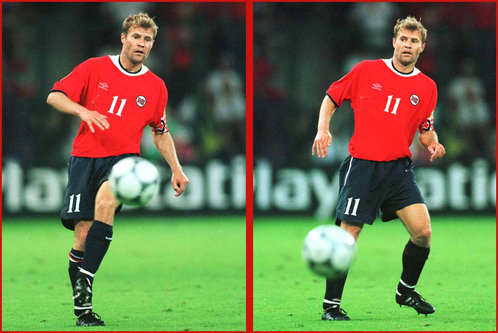 Bent Skammelsrud - Norway footballer - UEFA Europeisk Mesterskap 2000