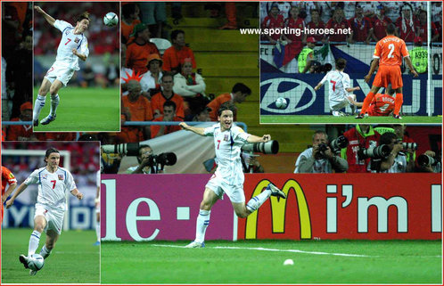 Vladimir Smicer - Czech Republic - UEFA Evropan sampionáty 2004