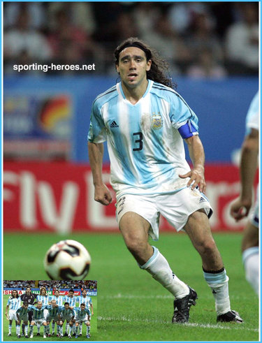 Juan Pablo Sorin - Argentina - FIFA Copa del Confederación 2005 (Final)