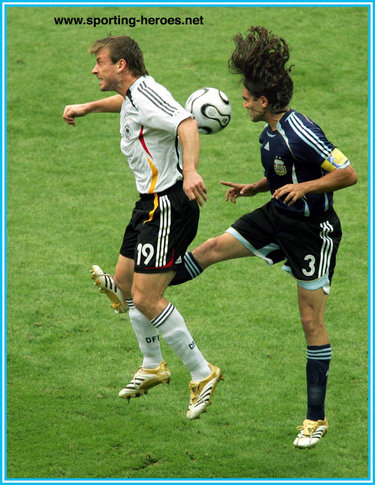 Juan Pablo Sorin - Argentina - FIFA Copa del Mundo 2006 World Cup Finals.