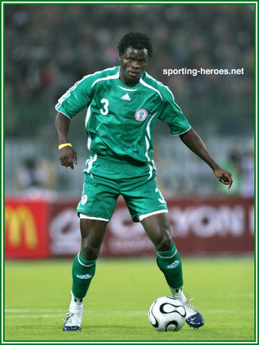 Taye Ismaila Taiwo - Nigeria - African Cup of Nations 2006.