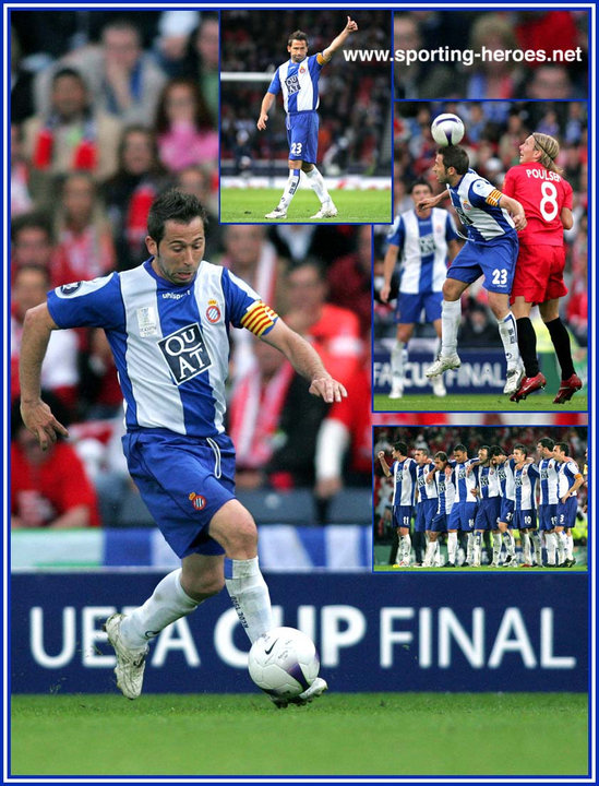 Hacer las tareas domésticas procedimiento en un día festivo Raul Tamudo - Final Copa de la UEFA 2007 - Espanyol
