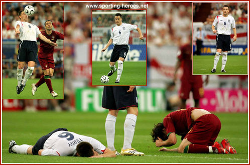 John Terry - England - FIFA World Cup 2006 & qualifying matches.