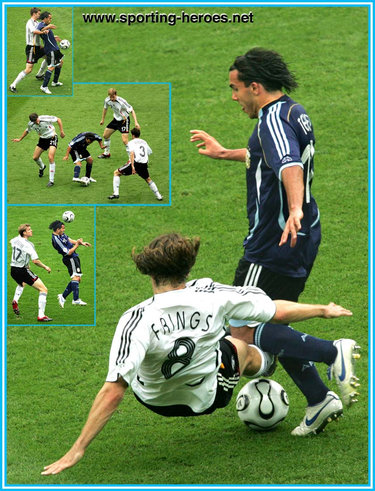 Carlos Tevez - Argentina - FIFA Copa del Mundo 2006 (México, Alemania)