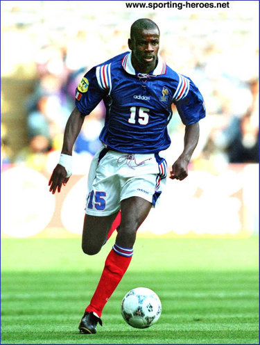 Lilian Thuram - France - UEFA Championnat d'Europe 1996