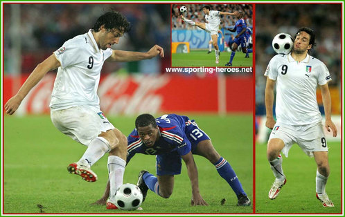 Luca Toni - Italian footballer - UEFA Campionato del Europea 2008 (Olanda, Romania, Francia)