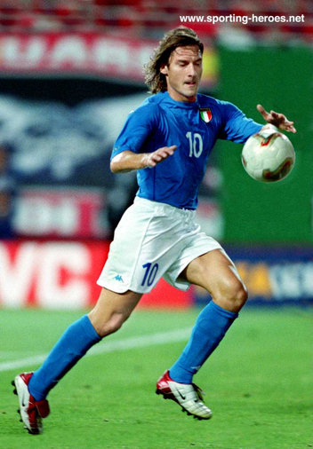 Francesco Totti - Italian footballer - FIFA Campionato del Mondo 2002