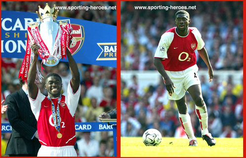 toure, Kolo - Premiership Appearances 2003/04 (Arsenal's unbeaten