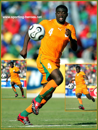 Kolo Toure - Ivory Coast - Coupe d'afrique des nations 2006