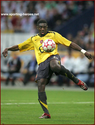 Kolo Toure - Arsenal FC - UEFA Champions League 2006 (Final).