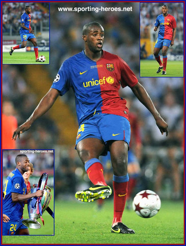 Yaya Toure - Barcelona - Final UEFA Champions League Final.