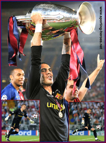 Victor Valdes - Barcelona - Final UEFA Champions League 2008/09
