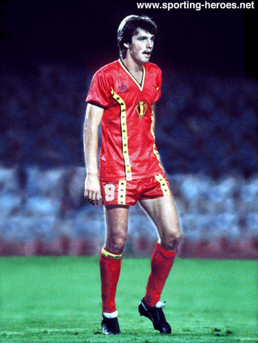 Erwin Vandenbergh - Belgium - FIFA Coupe du Monde/Wereldbeker 1982/1986