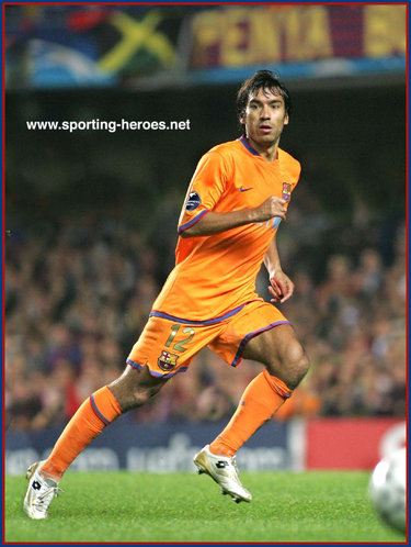 Giovanni Van Bronckhorst - Barcelona - UEFA Champions League 2006/07