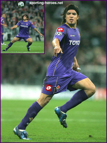 Juan Manuel Vargas - Fiorentina - UEFA Champions League 2008/09
