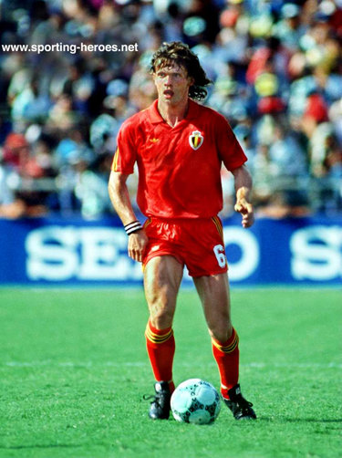Frank Vercauteren - Belgium - FIFA Coupe du Monde/Wereldbeker 1986