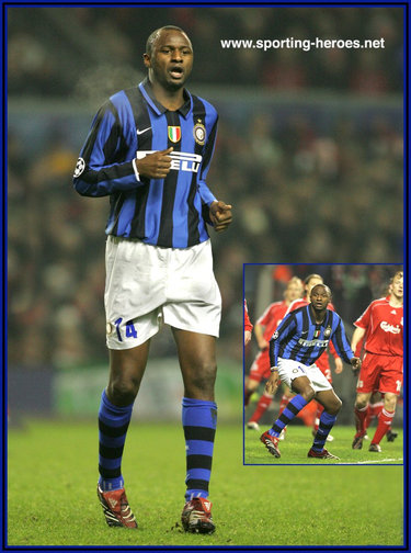 Patrick Vieira - Inter Milan (Internazionale) - UEFA Champions League 2007/08 & 2006/07.
