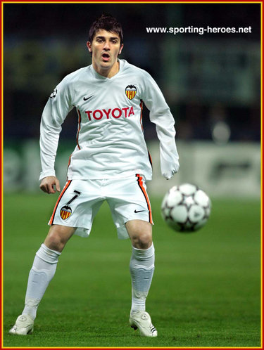 David Villa - Valencia - UEFA Champions League 2006/07