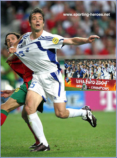 Zisis Vryzas - Greece - UEFA European  Football Championships 2004.