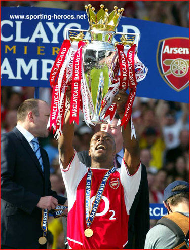 Sylvain Wiltord - Arsenal FC - Premiership Appearances