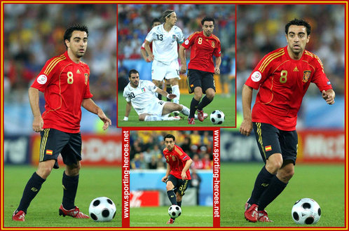 (Xavier Hernandez)     XAVI - Spain - UEFA Campeonato Europa 2008 European Championships.