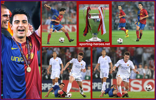 (Xavier Hernandez)     XAVI - Barcelona - Final UEFA Champions League 2008/09.
