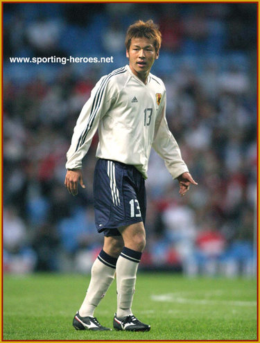 Atsushi Yanagisawa - Japan - England 1-1 Japan (1st June 2004)