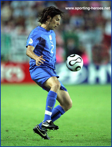 Cristian Zaccardo - Italian footballer - FIFA Campionato del Mondo 2006