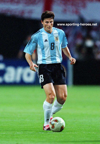 Javier Zanetti - Argentina - FIFA Copa del Mundo 2002