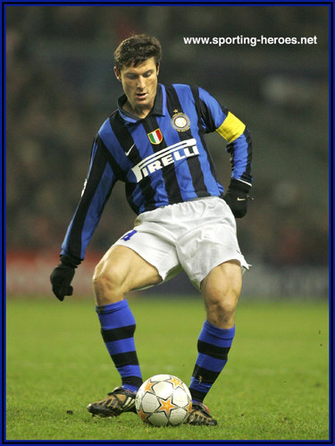 Javier Zanetti - Inter Milan (Internazionale) - UEFA Champions League 2007/08