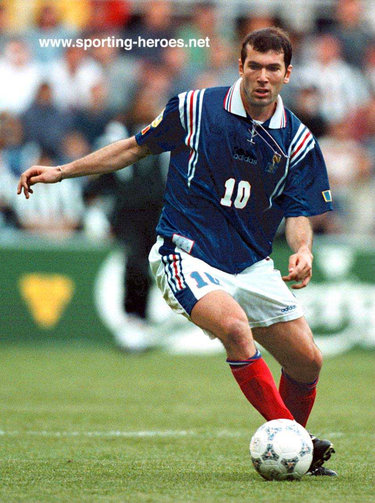 Zinedine Zidane - France - UEFA Championnat d'Europe 1996