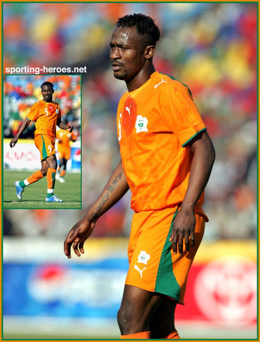 Didier Zokora - Ivory Coast - Coupe d'afrique des nations 2006 (Maroc, Libye)