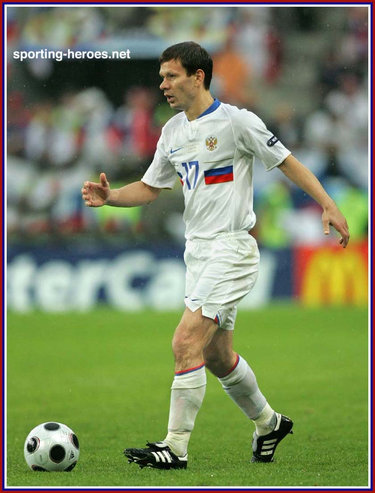 Konstantin Zyryanov - Russia - UEFA European Championship 2008 (Spain, Greece, Sweden)