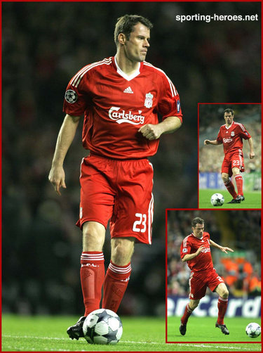 Jamie Carragher - Liverpool FC - UEFA Champions League 2008/09