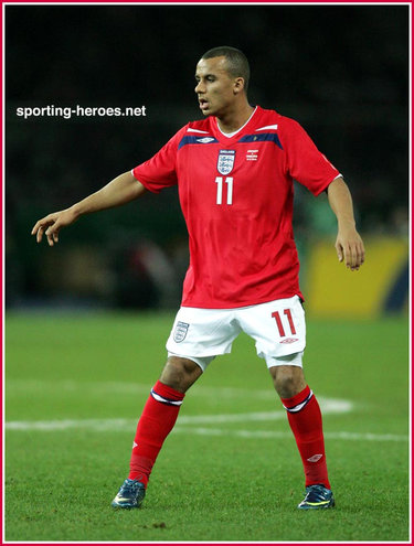 Gabriel Agbonlahor - England - English Caps 2008-09