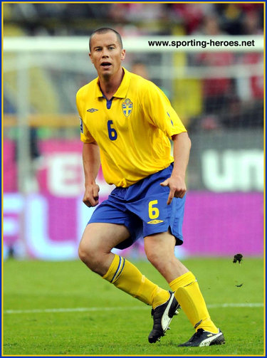 Daniel Andersson - Sweden - FIFA VM-kval 2010
