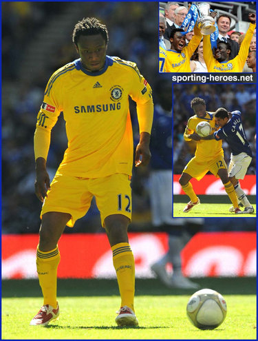 John Obi Mikel - Chelsea FC - 2009 F.A. Cup Final (Winners)