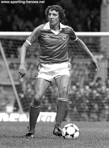 Sammy Nelson - Northern Ireland - Northern Ireland Caps 1970-82