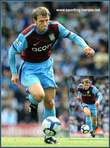 Stephen Warnock - Aston Villa  - Premiership Appearances