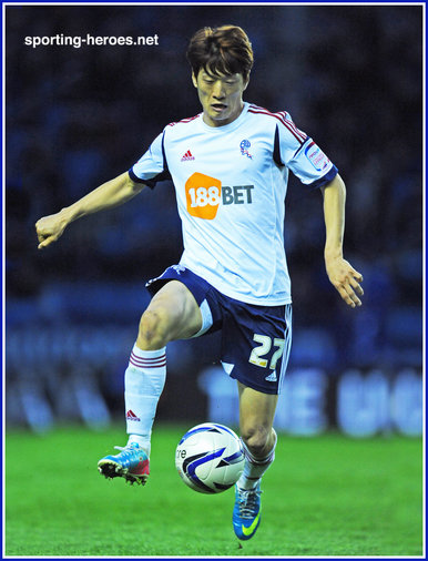 Chung-Yong LEE - Bolton Wanderers - League Appearances