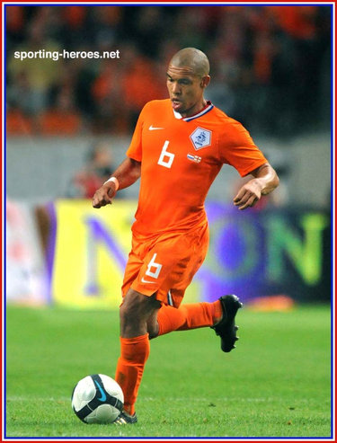 Nigel de Jong - Nederland - FIFA Wereldbeker 2010 Kwalificatie