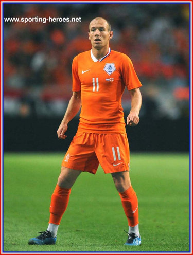 Arjen Robben - Nederland - FIFA Wereldbeker 2010 Kwalificatie