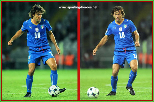 Andrea Pirlo - Italian footballer - FIFA Campionato del Mondo 2010 qualifica