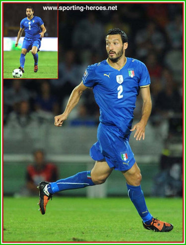 Gianluca Zambrotta - Italian footballer - FIFA Campionato del Mondo 2010 qualifica