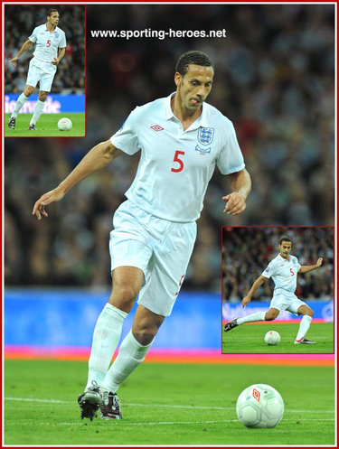 Rio Ferdinand - England - FIFA World Cup 2010 Qualifying