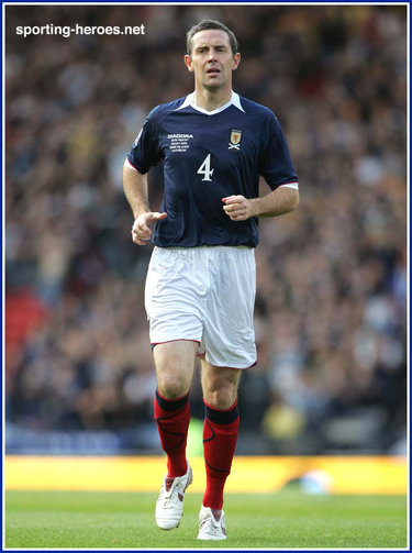 David Weir - Scotland - FIFA World Cup 2010 Qualifying