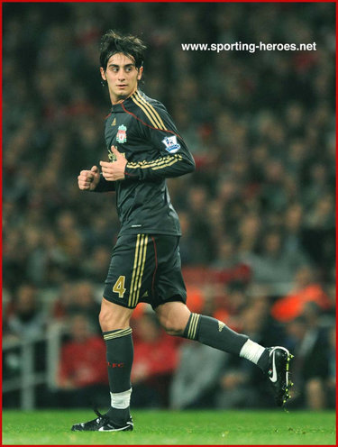 Alberto Aquilani - Liverpool FC - Premiership Appearances