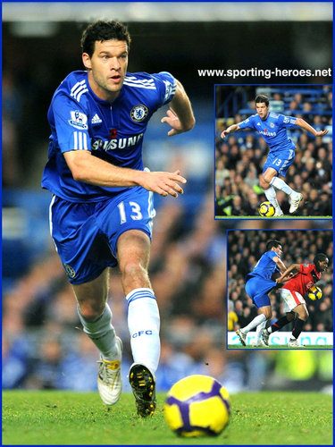 Michael Ballack - Chelsea FC - Premiership Appearances